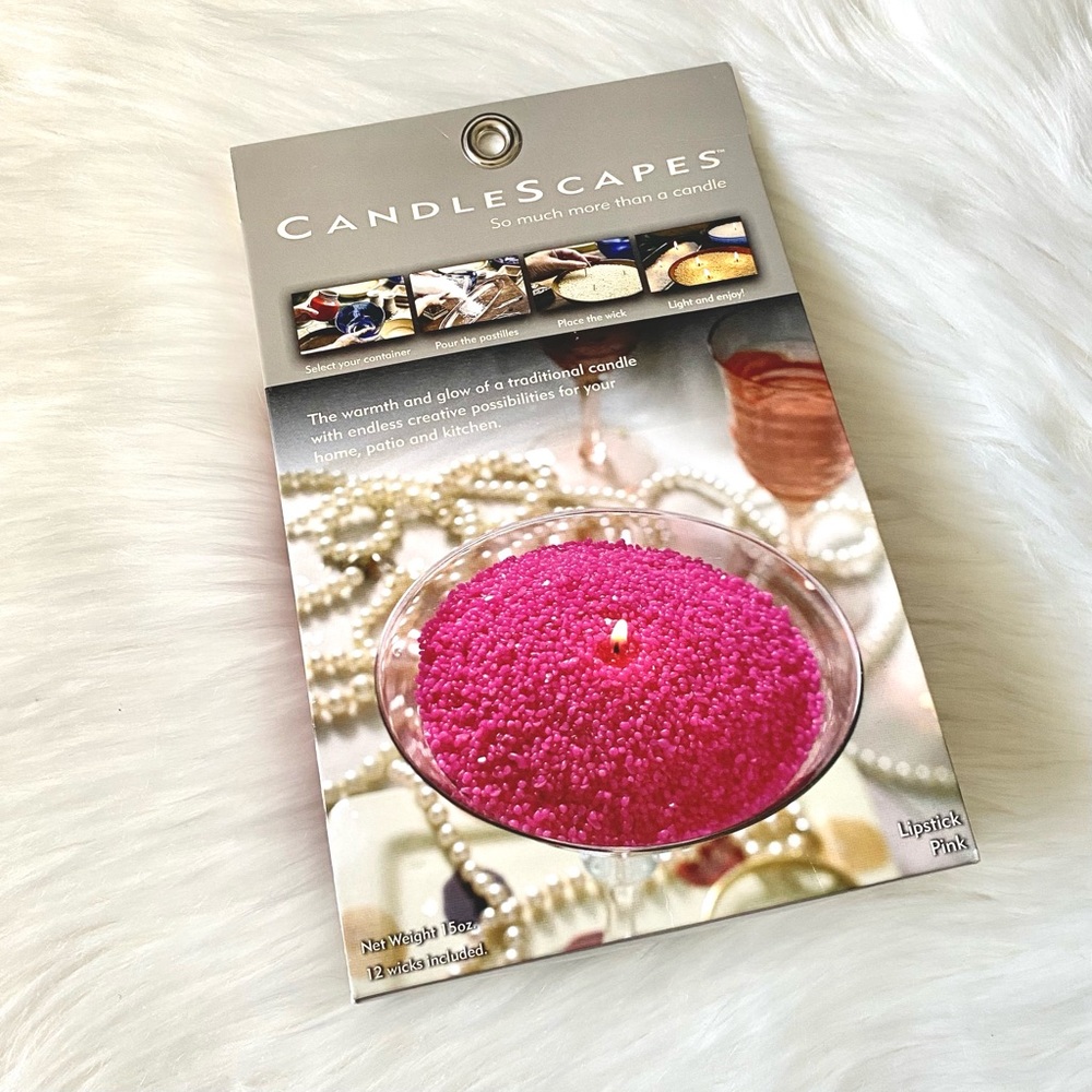 (💚4/$20) New Hot Pink Candle beads kit
